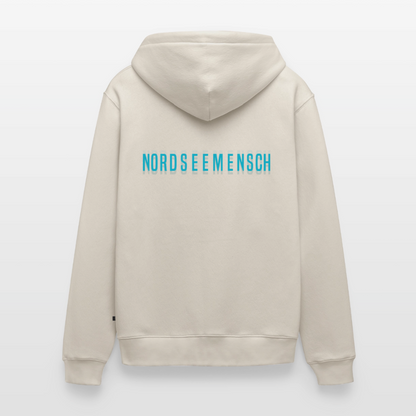 Nordseemensch - Herren Premium Kapuzenjacke - Beige