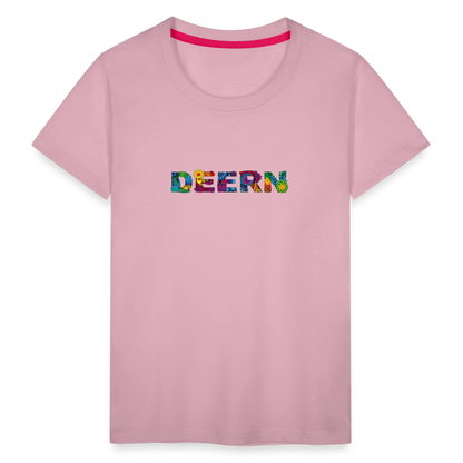 Kinder Premium T-Shirt - Deern - Hellrosa