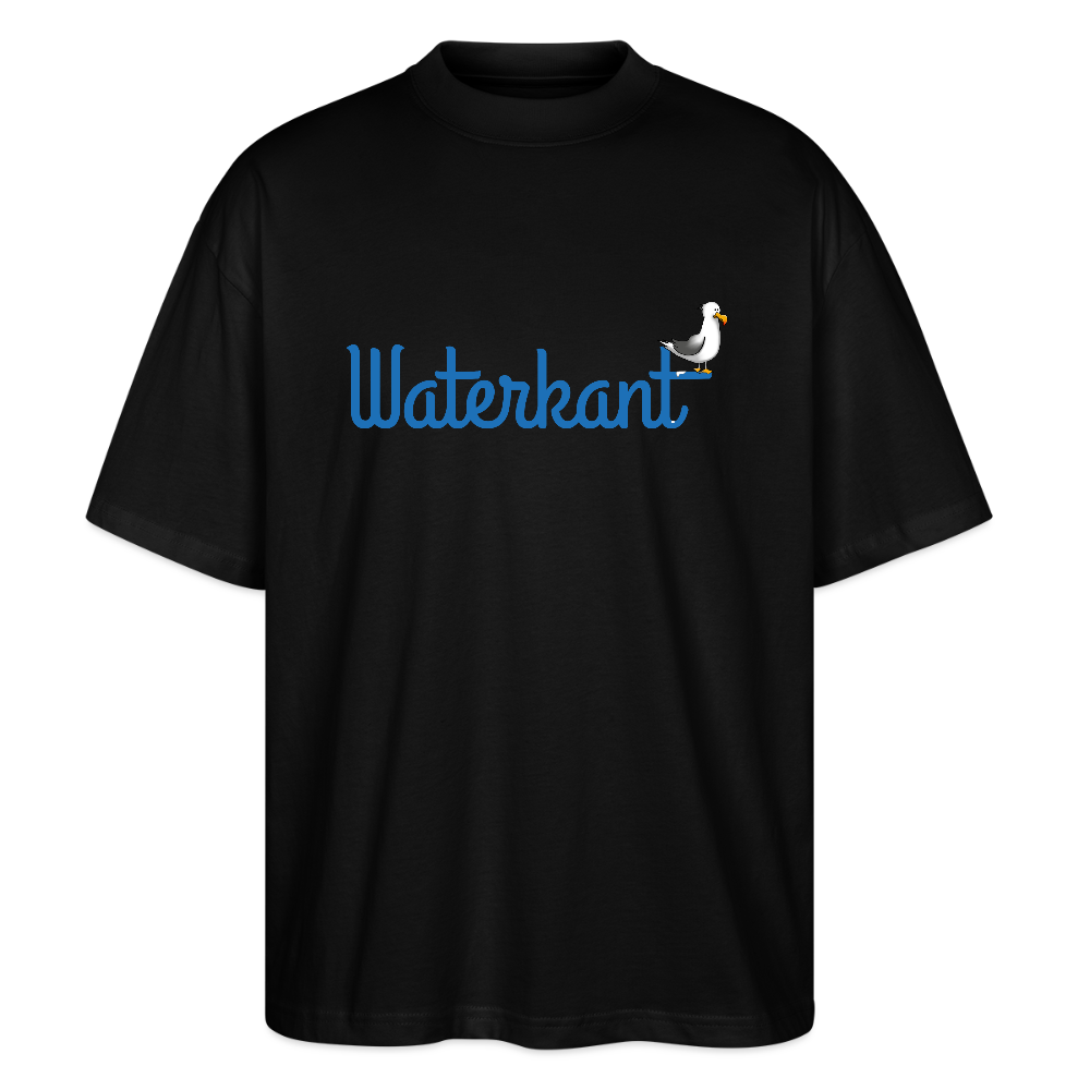 Unisex Oversize Bio-T-Shirt - Waterkant - Schwarz