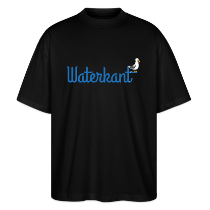 Unisex Oversize Bio-T-Shirt - Waterkant - Schwarz