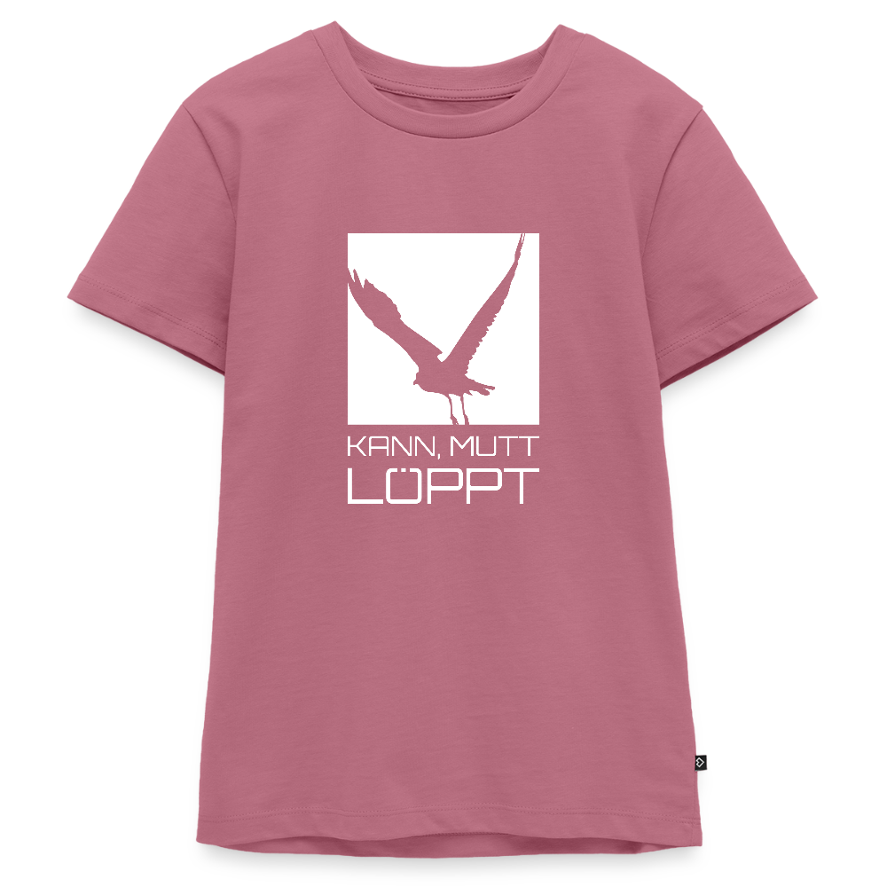 Teenager Premium T-Shirt - Kann, mutt, löppt (weiss) - Mauve