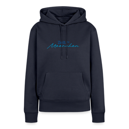Damen Premium Hoodie - Zeit für Meerchen - Navy