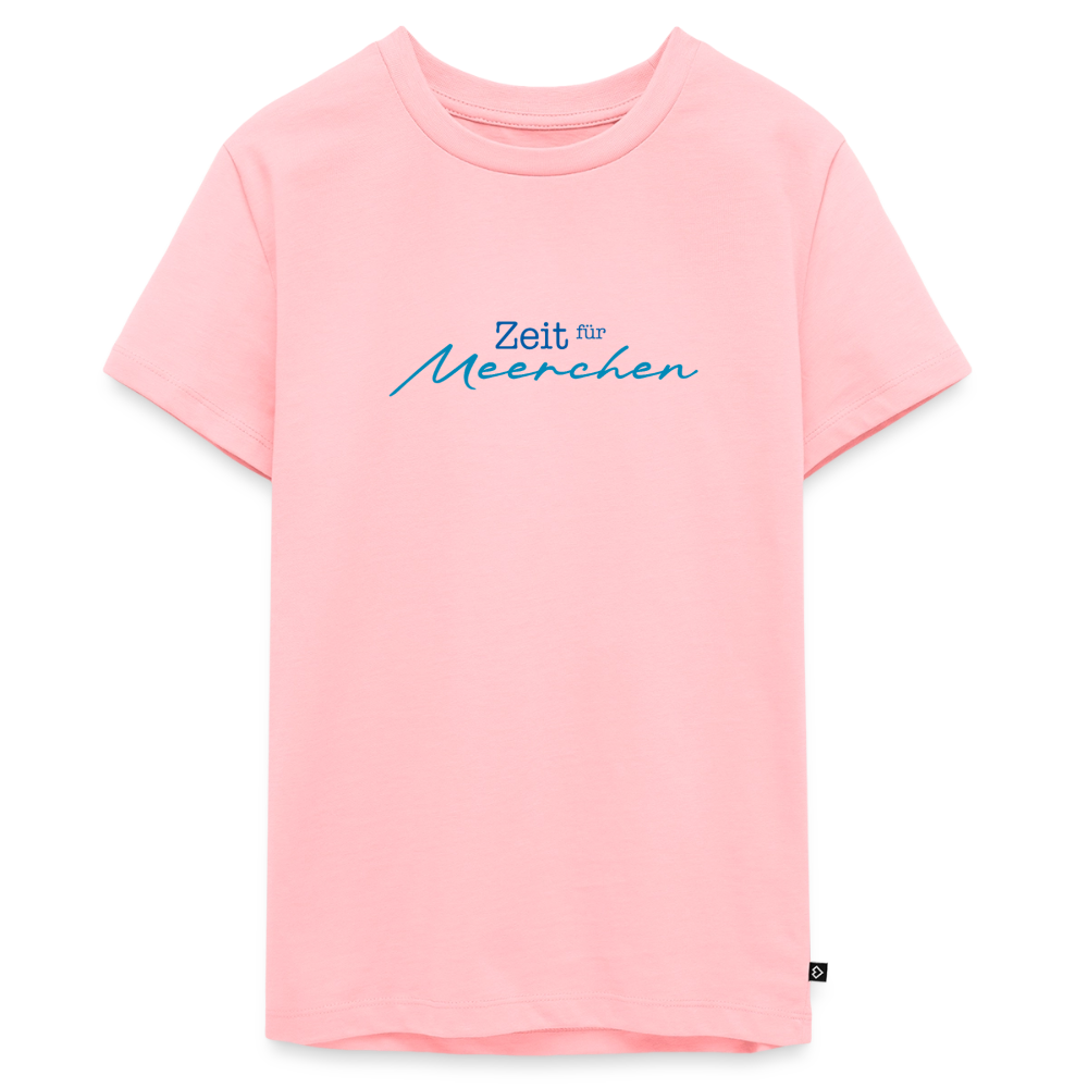 Teenager Premium T-Shirt "Zeit für Meerchen" - Rosa