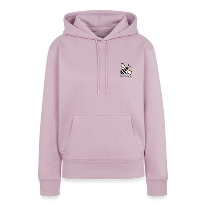 Damen Premium Hoodie - Plüschmoors - Altrosa