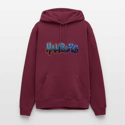 Herren Premium Hoodie - Hamburg - Burgunderrot