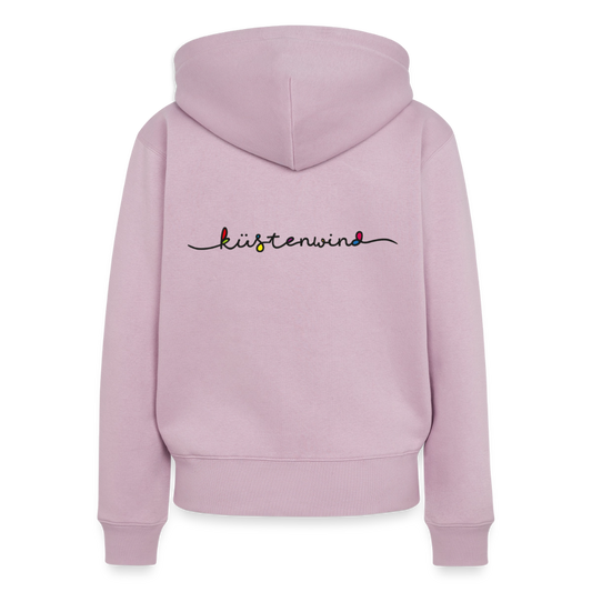 Küstenwind - Damen Premium Kapuzenjacke - Altrosa