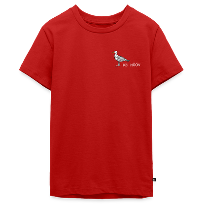Teenager Premium T-Shirt - de Mööv (weiss) - Rot