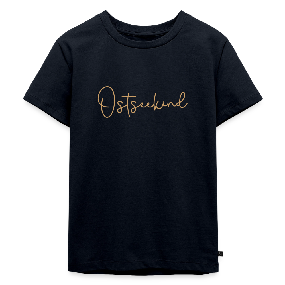 Kinder Premium T-Shirt "Ostseekind" - Navy