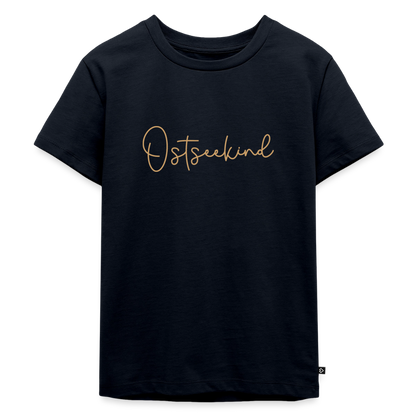 Kinder Premium T-Shirt "Ostseekind" - Navy