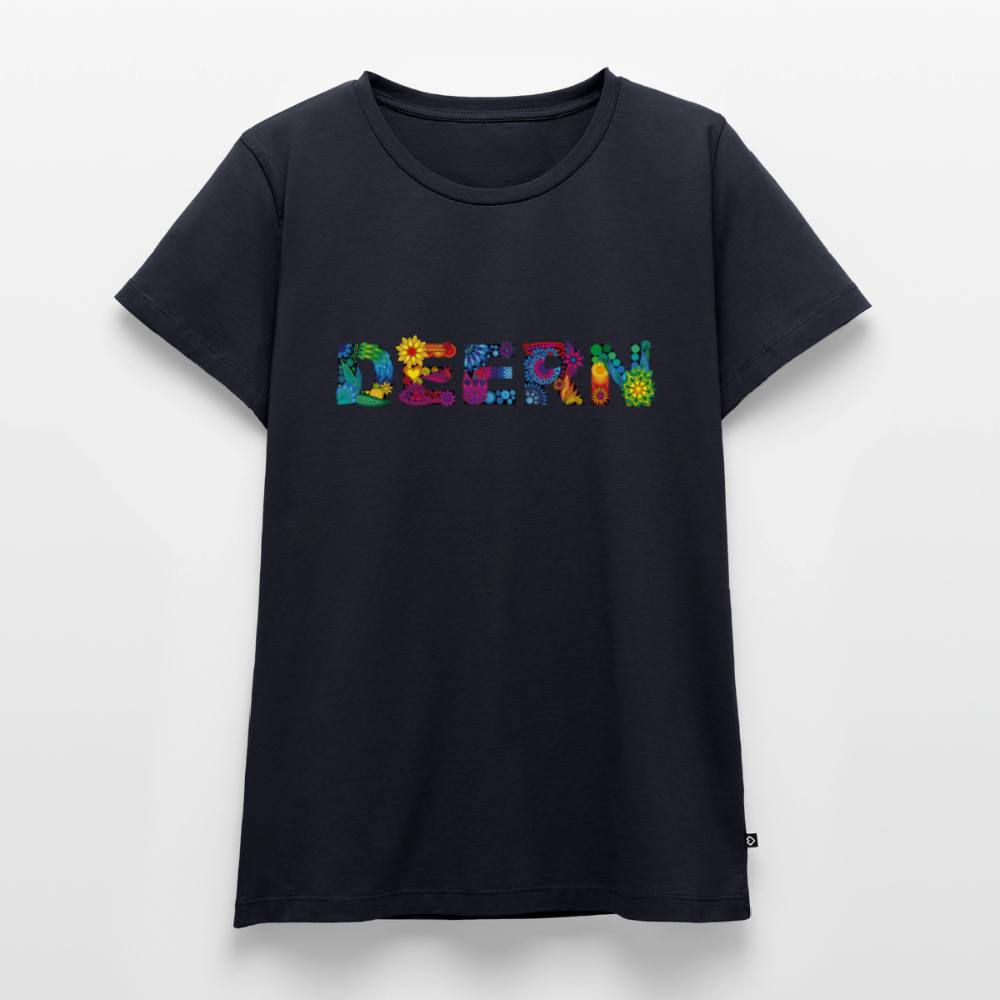 Damen Premium Bio T-Shirt - Deern - Navy