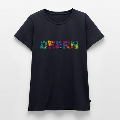 Damen Premium Bio T-Shirt - Deern - Navy