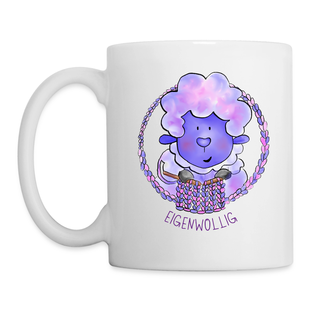 Tasse - Eigenwollig - Weiß