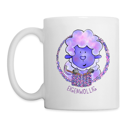 Tasse - Eigenwollig - Weiß