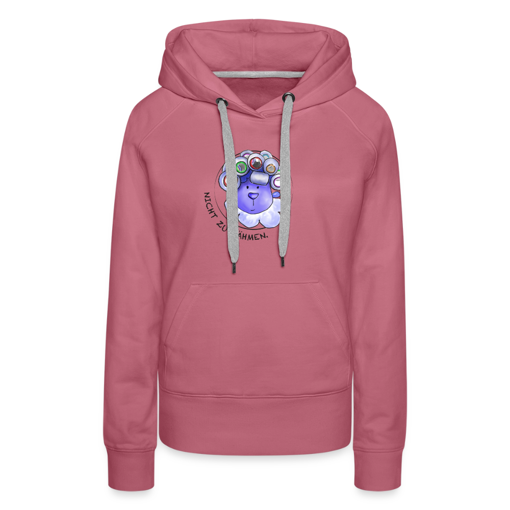 Nicht zu zähmen - Damen Premium Hoodie - Malve