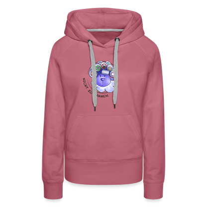 Nicht zu zähmen - Damen Premium Hoodie - Malve