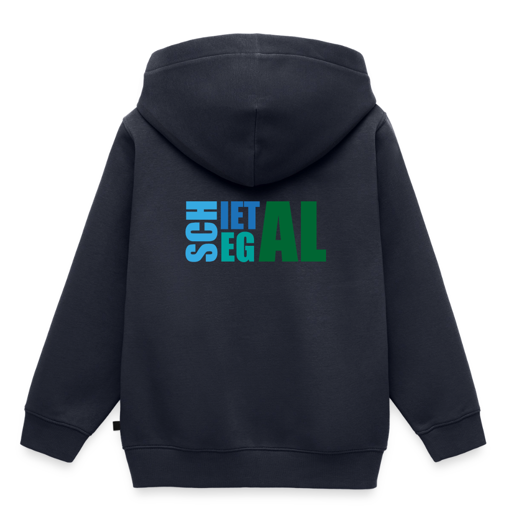 Kinder/Teenager Premium Hoodie "Schietegal" - Navy