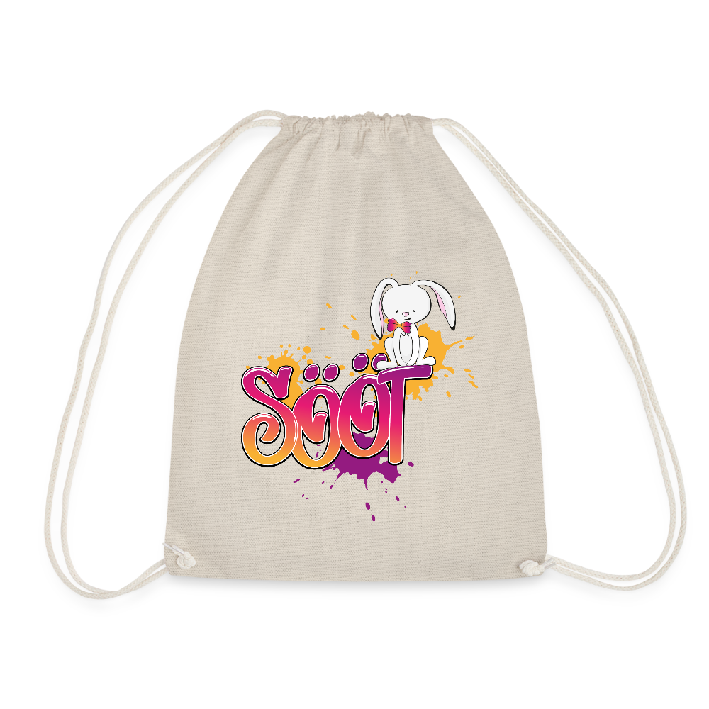 Turnbeutel - sööt Haas - Natur