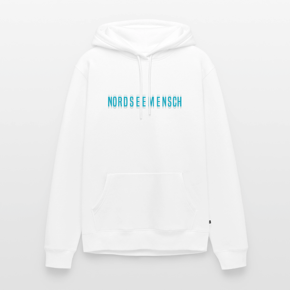 Nordseemensch - Herren Premium Hoodie - Weiß