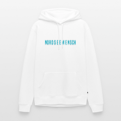 Nordseemensch - Herren Premium Hoodie - Weiß