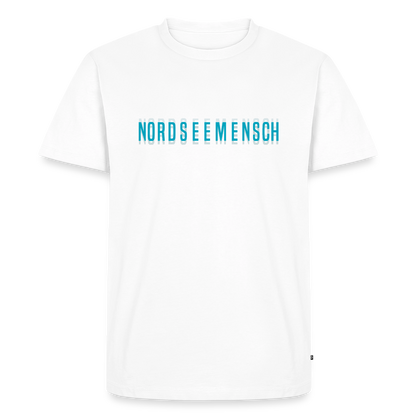 Nordseemensch - Herren Premium T-Shirt - Weiß