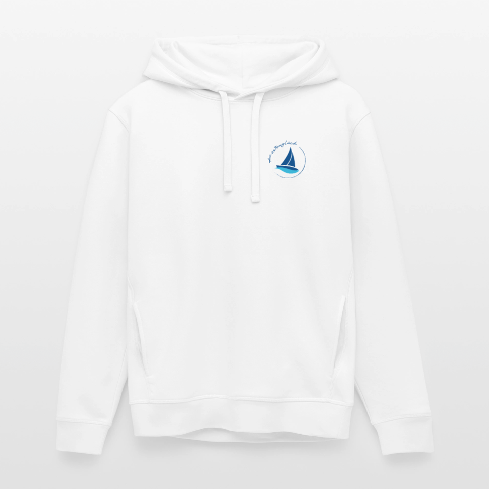 Unisex Bio-Hoodie - Küstenglück - Weiß