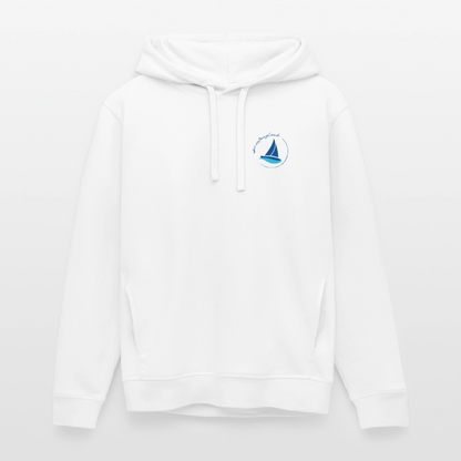 Unisex Bio-Hoodie - Küstenglück - Weiß
