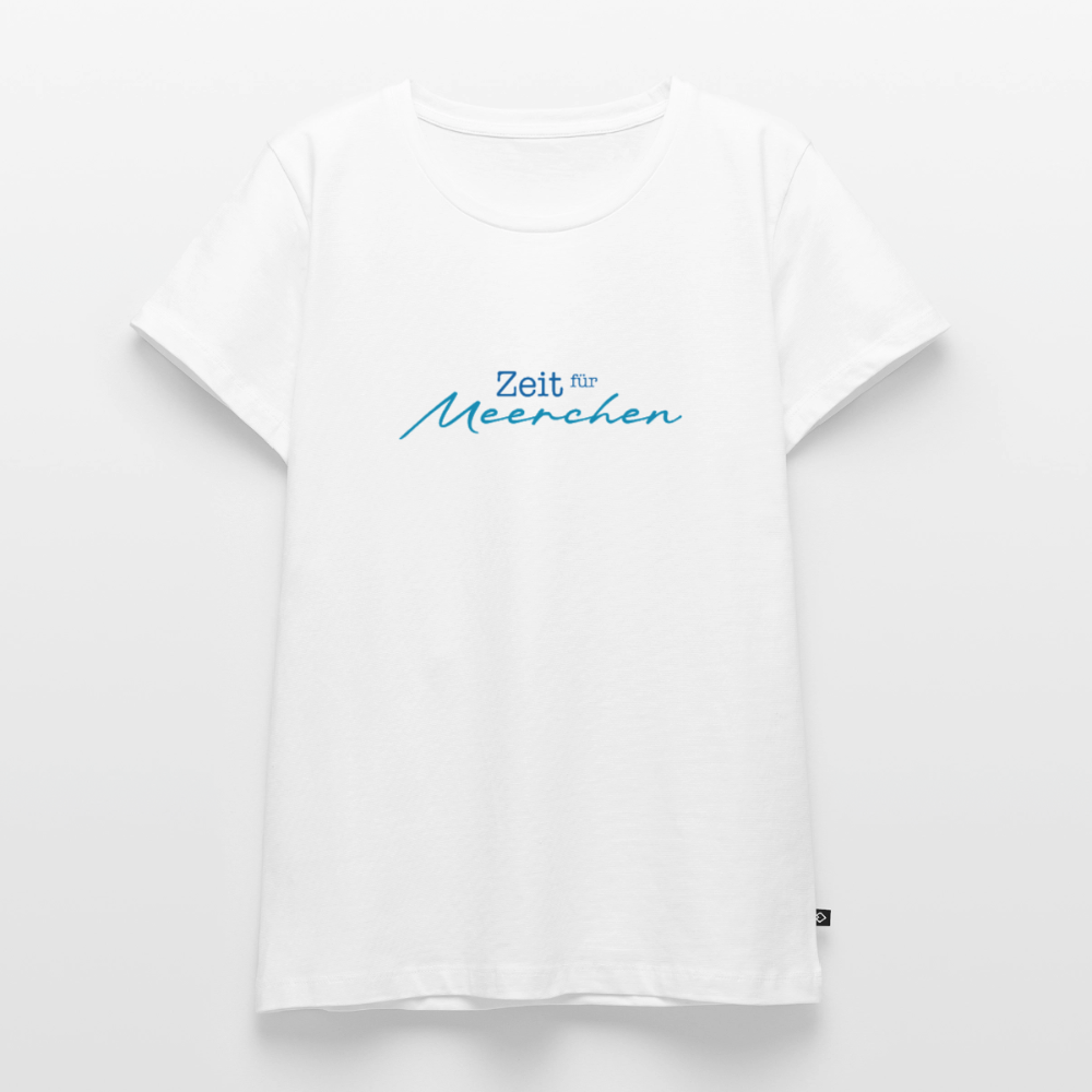Damen Premium T-Shirt - Zeit für Meerchen - Weiß