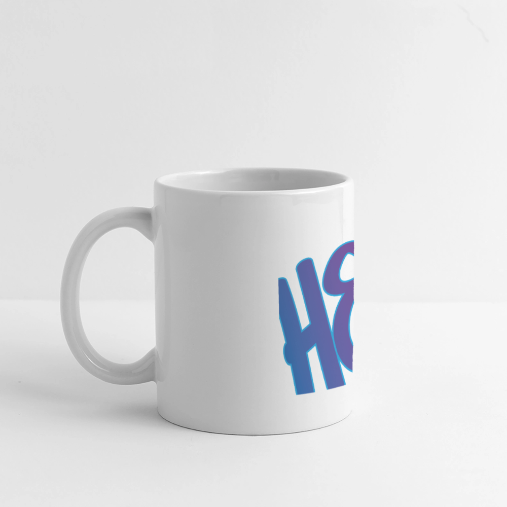 Panoramatasse - Hej - Weiß