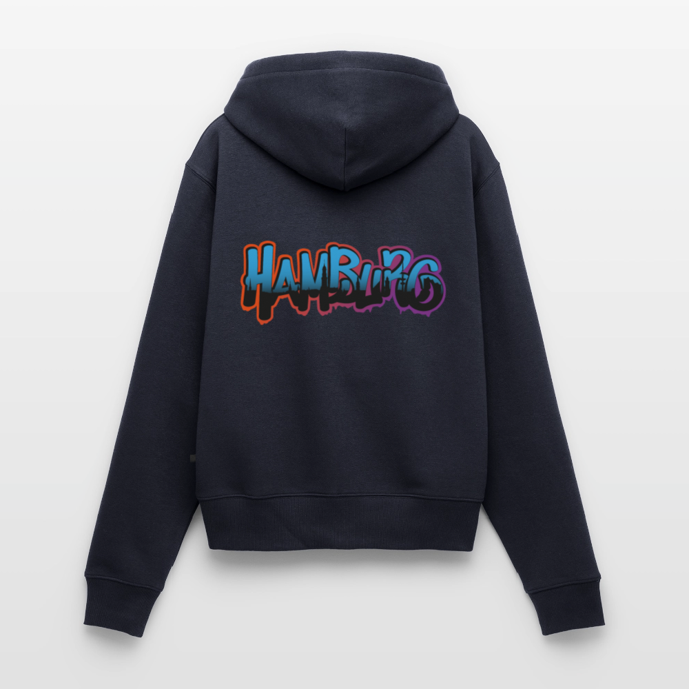 Damen Premium Kapuzenjacke - Hamburg - Navy
