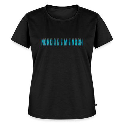Nordseemensch - Damen Premium T-Shirt - Schwarz