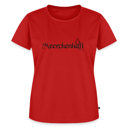 Meerchenhaft Damen Premium T-Shirt im nordischen Stil - Rot