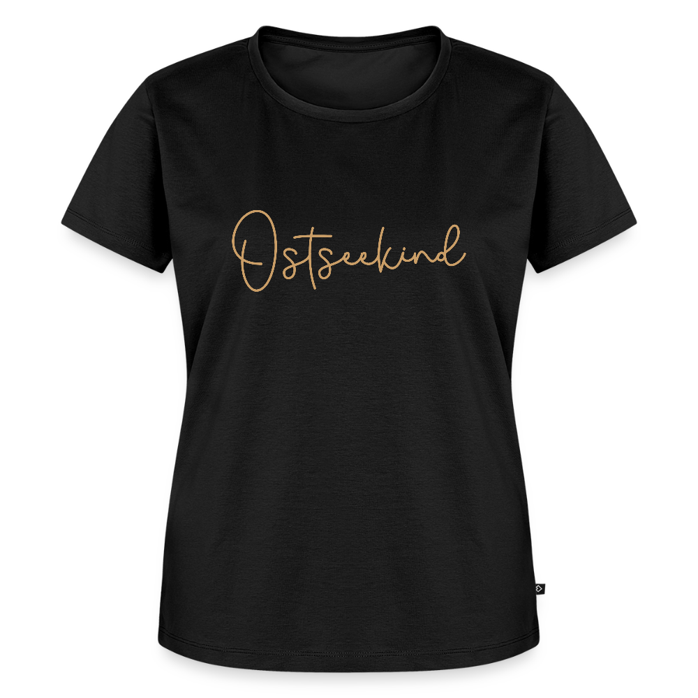 Damen Premium Bio T-Shirt - Ostseekind - Schwarz