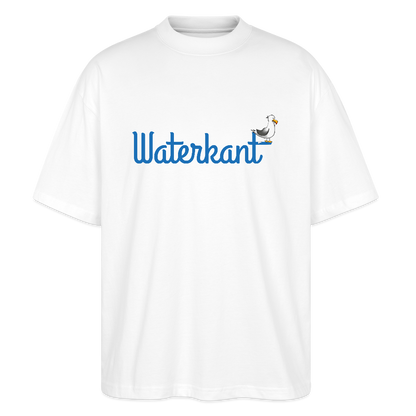 Unisex Oversize Bio-T-Shirt - Waterkant - Weiß