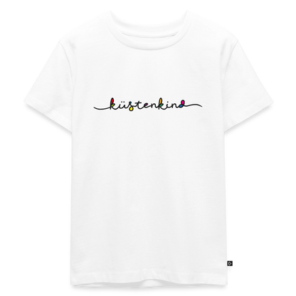 Kinder Premium T-Shirt "Küstenkind" - Weiß