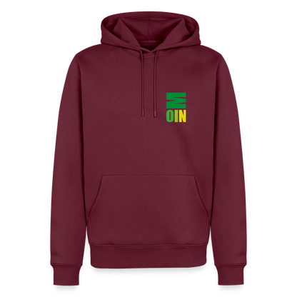 Herren Premium Hoodie - Moin - Burgunderrot