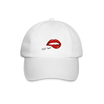 Baseballkappe - Sööt Lippen - Weiß/Weiß