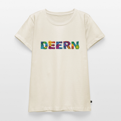 Damen Premium Bio T-Shirt - Deern - Naturweiß
