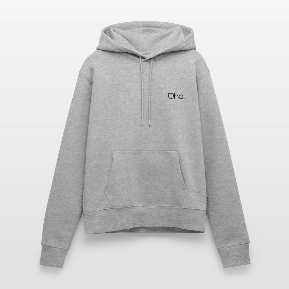 Oha Damen Premium Hoodie - Grau meliert
