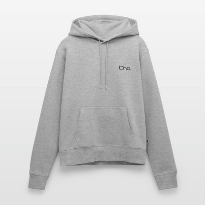 Oha Damen Premium Hoodie - Grau meliert
