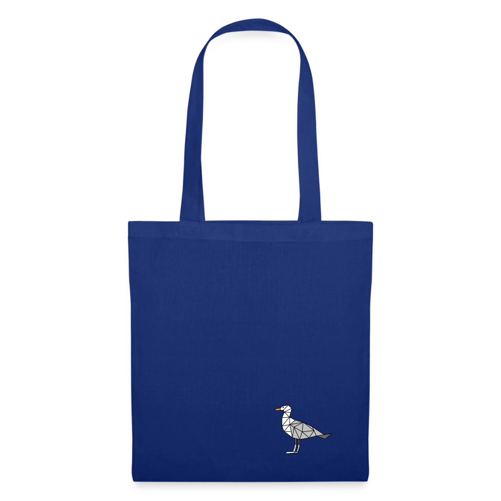 Möwe - Stoffbeutel - Royalblau