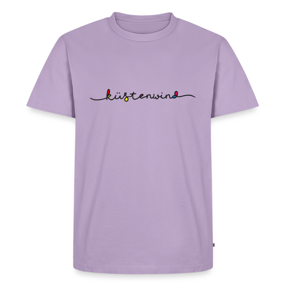Küstenwind - Herren Premium Bio T-Shirt - Lavendel