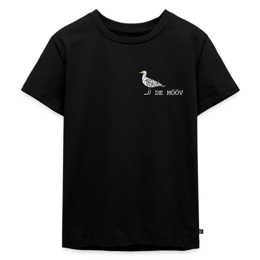 Kinder Premium T-Shirt - de Mööv (weiss) - Schwarz
