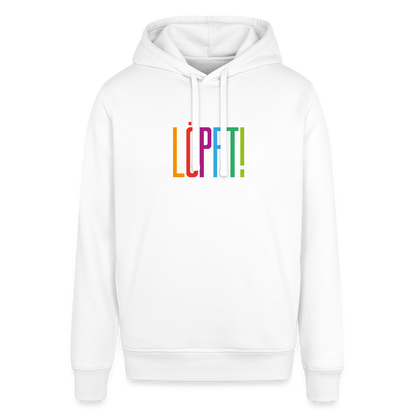 Unisex Bio-Hoodie - Löppt! - Weiß