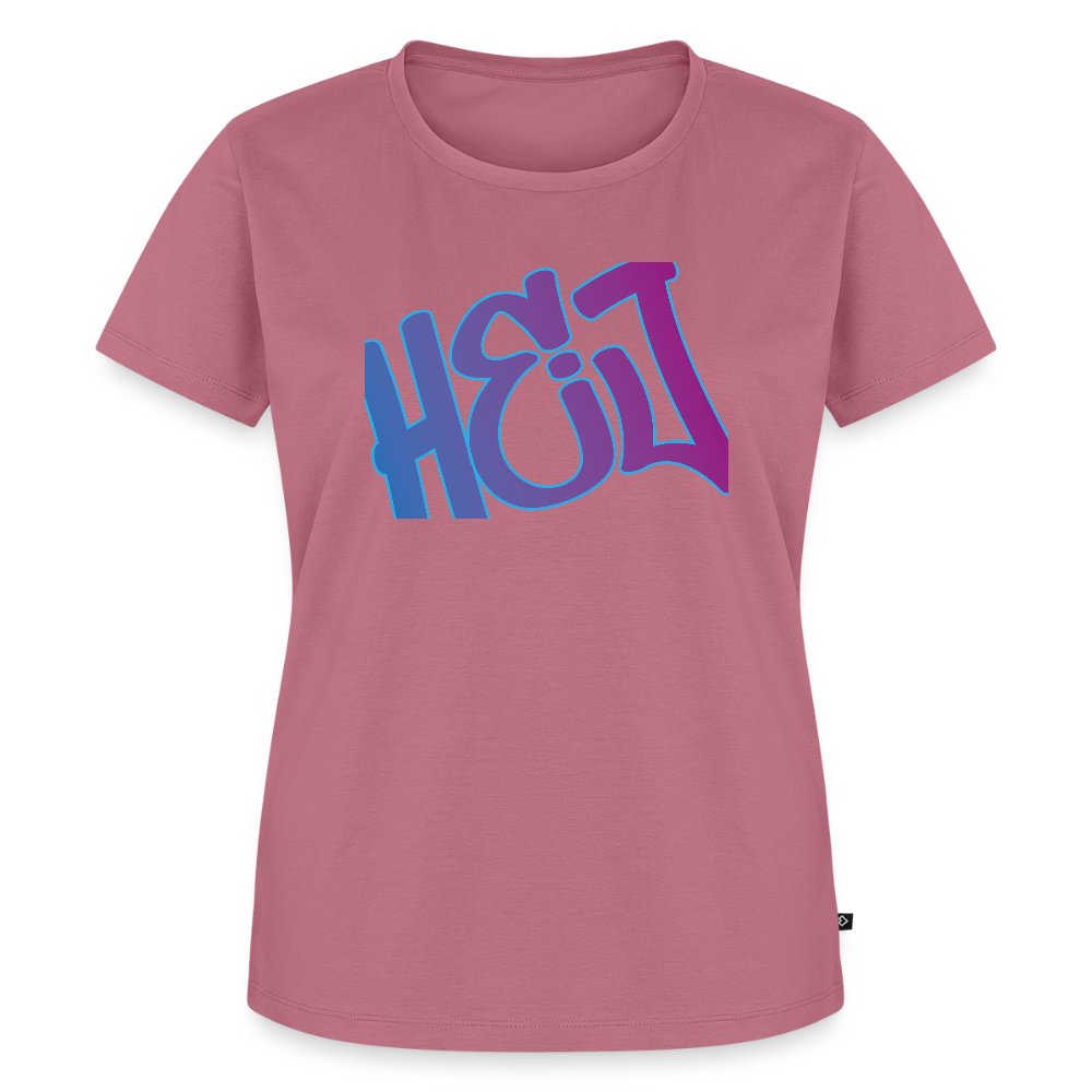 Damen Premium Bio T-Shirt - Hej - Mauve