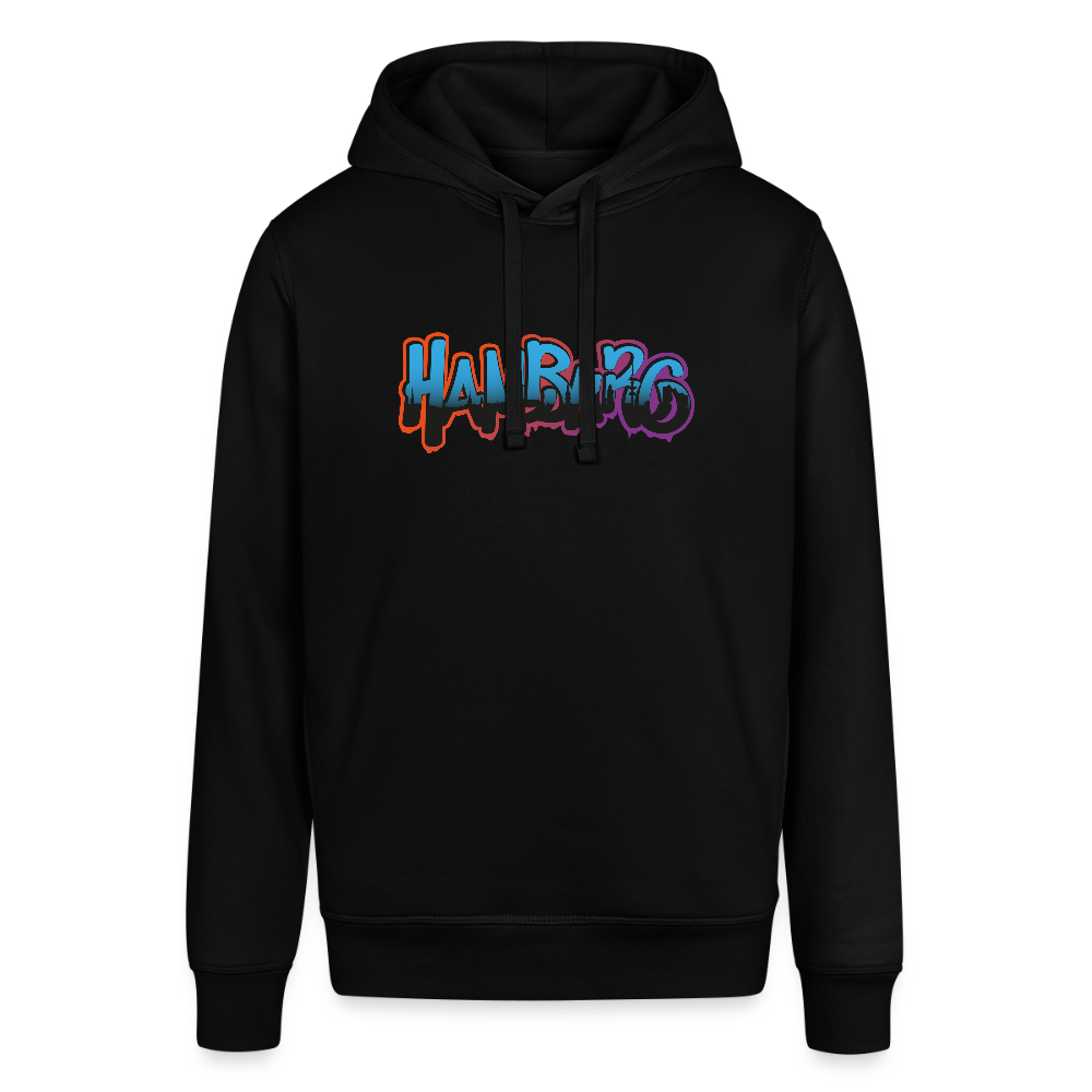 Unisex Bio-Hoodie - Hamburg - Schwarz