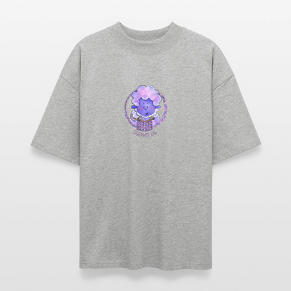 Unisex Oversized Bio T-Shirt - Eigenwollig - Grau meliert