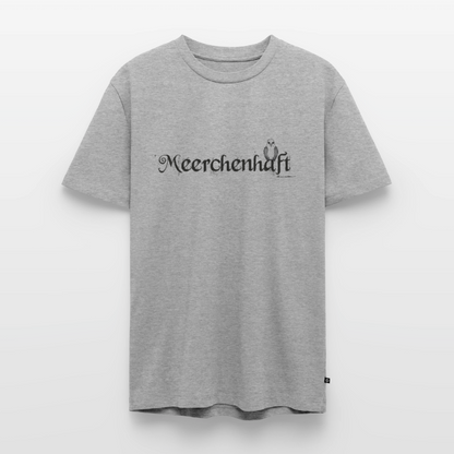 Meerchenhaft Herren Premium T-Shirt im nordischen Stil - Grau meliert