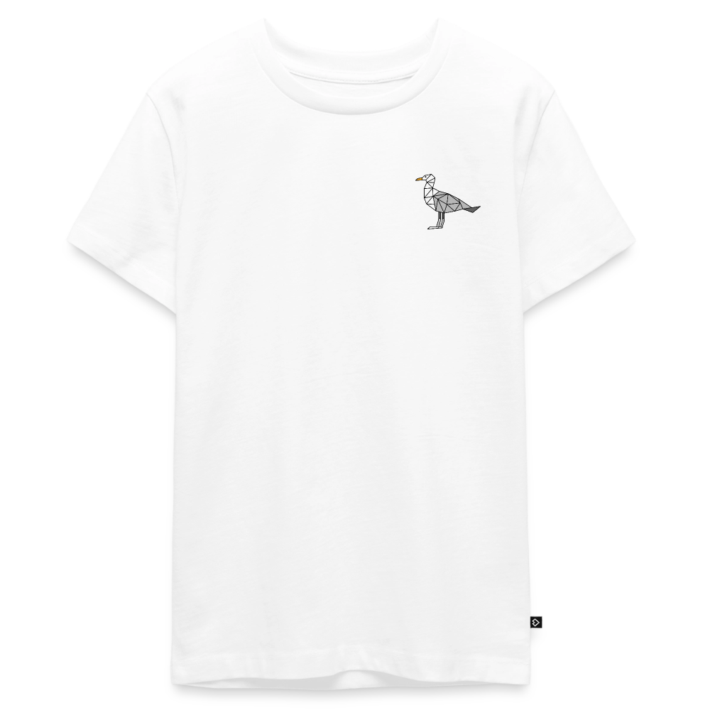 Möwe - Teenager Premium T-Shirt - Weiß