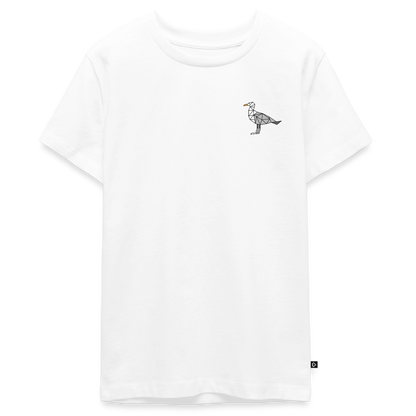 Möwe - Teenager Premium T-Shirt - Weiß