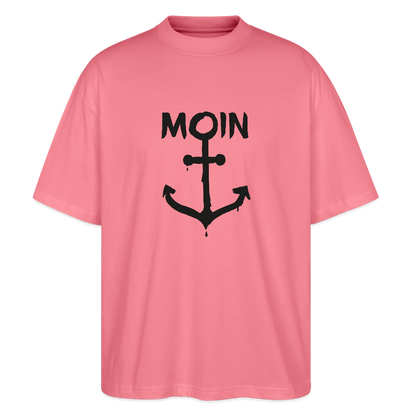 Unisex Oversize Bio-T-Shirt - Moin Anker - Pink 